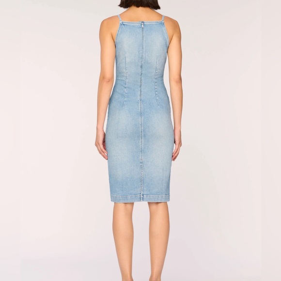 DL1961 Esme Denim Midi Apron Dress - Picture 5 of 16